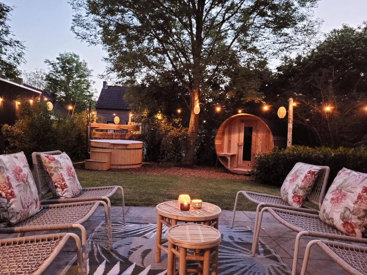 Bohemian Wellness Met Hottub & Sauna Ewijk Экстерьер фото
